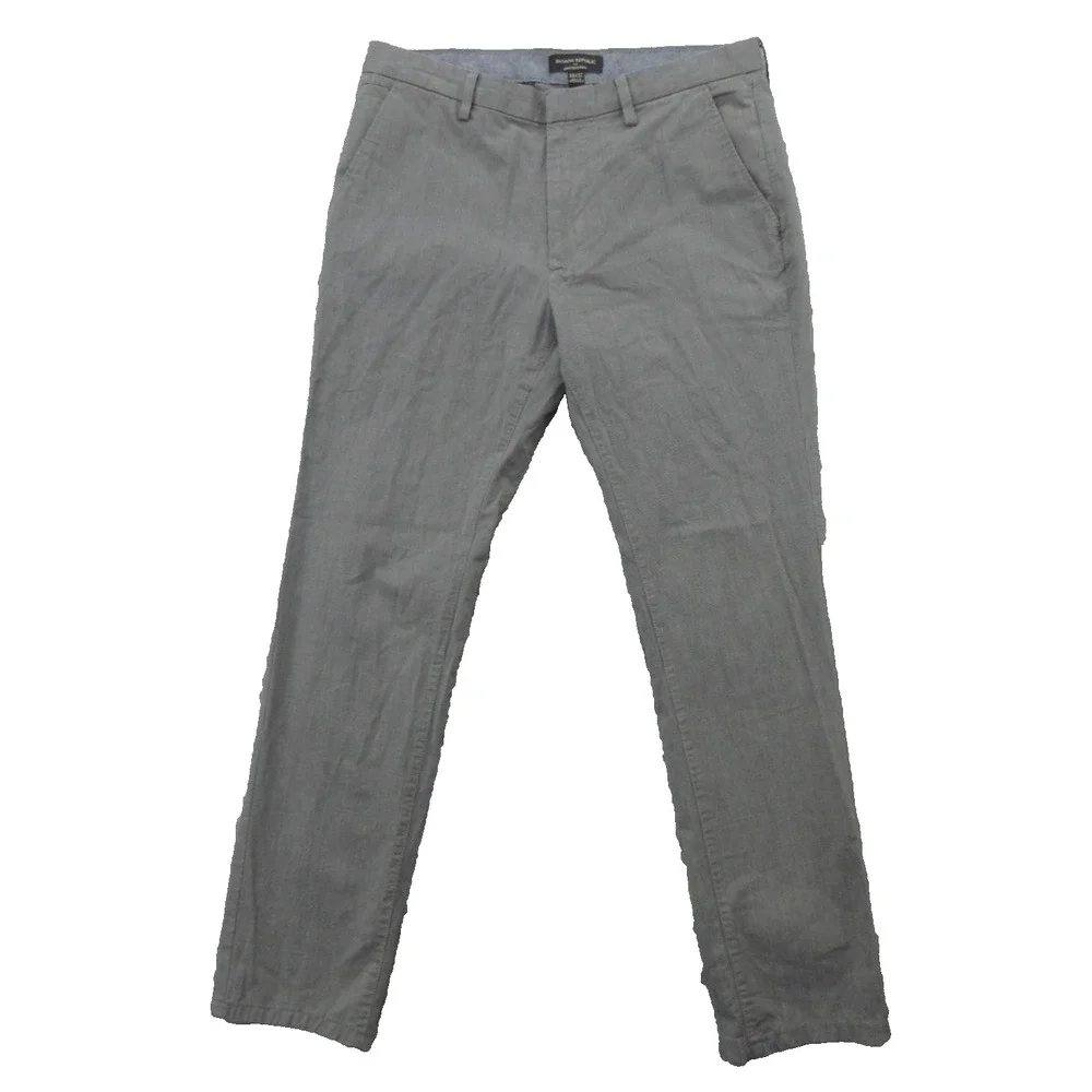 Banana Republic Pants Mens 33x30 Gray Kentfield Slim Chino Casual